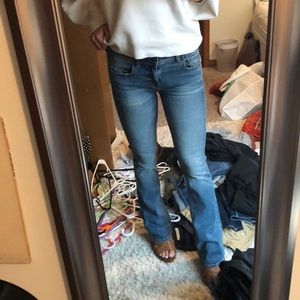 American eagle flare jeans